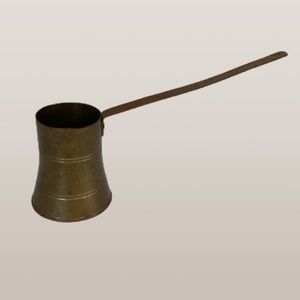 Vintage Greek (Turkish) coffee maker solid copper and brass